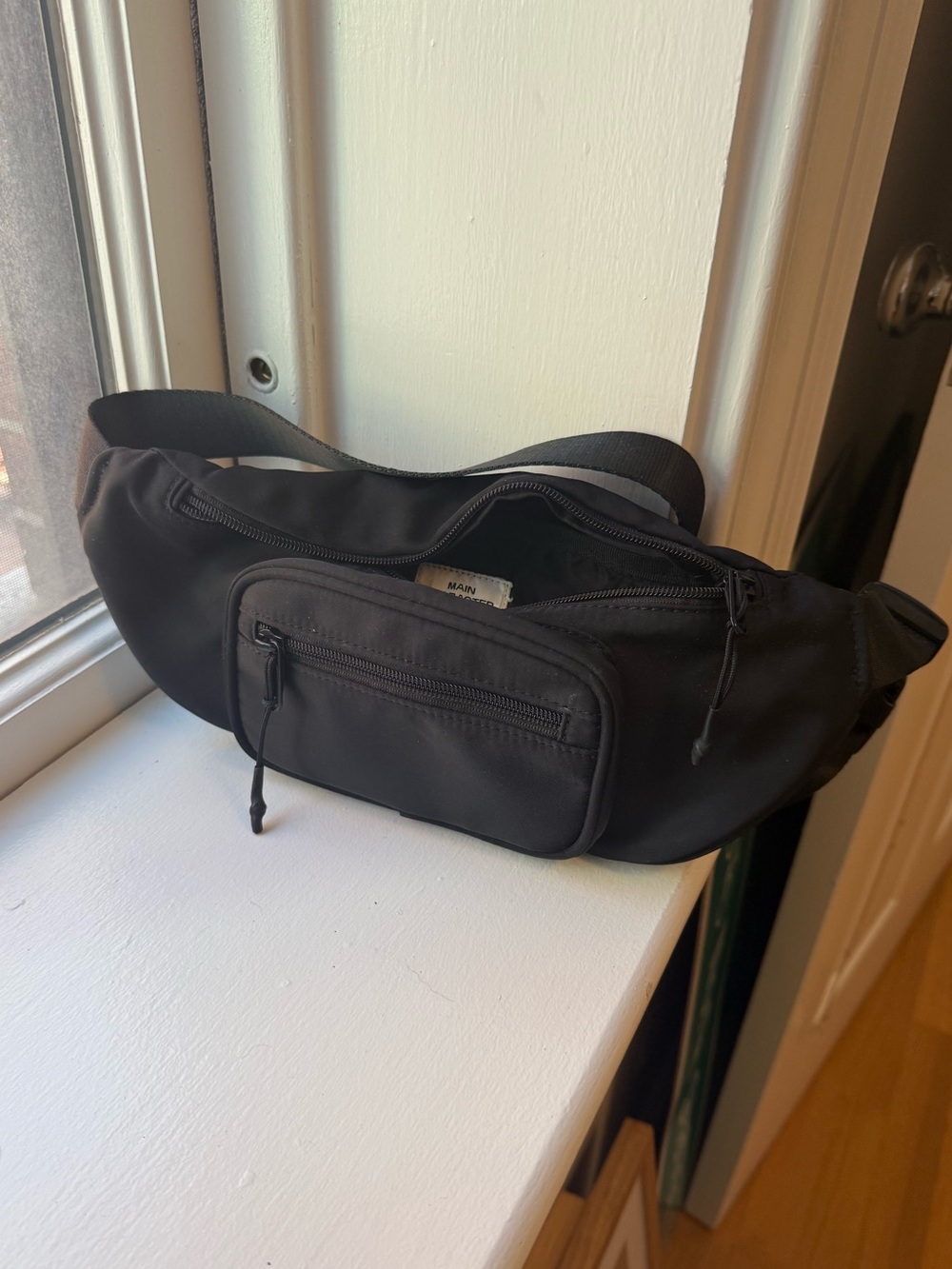 Main Character Black Crossbody + Waist Bag